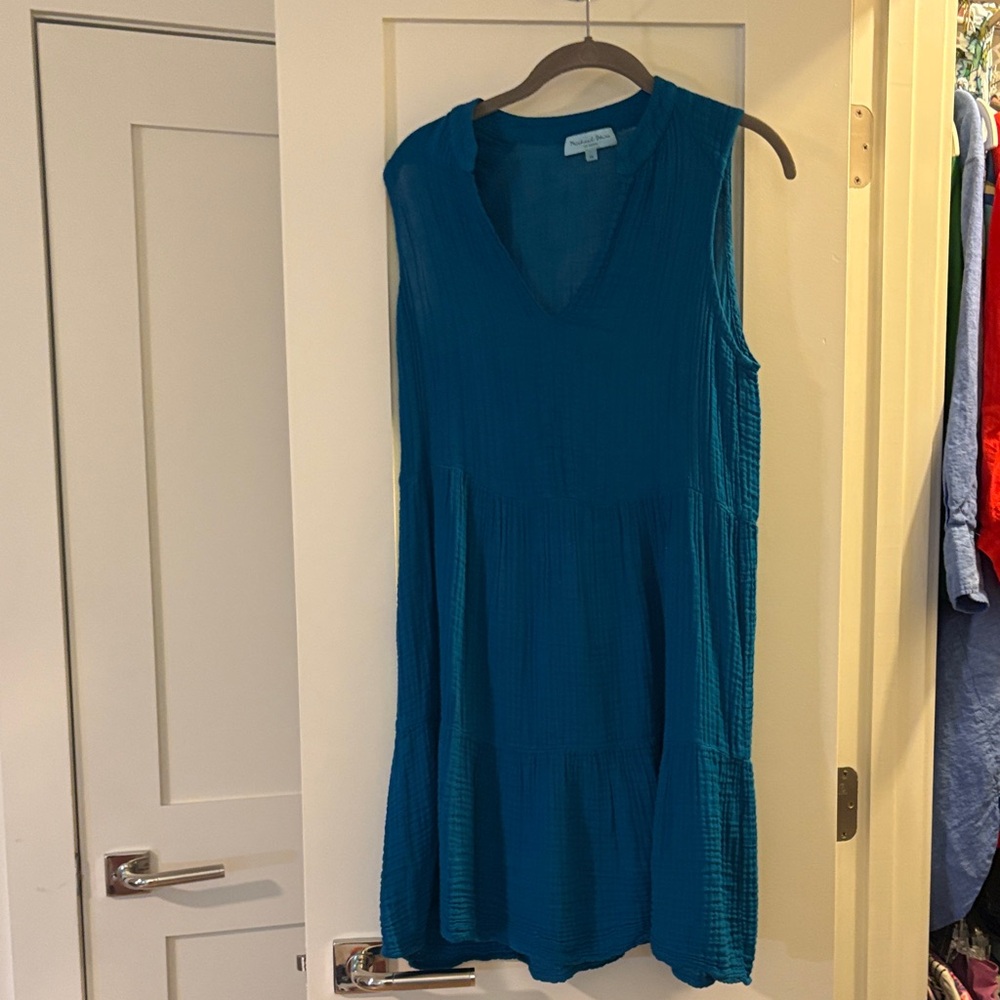 Michael Stars Turquoise V-Neck Top